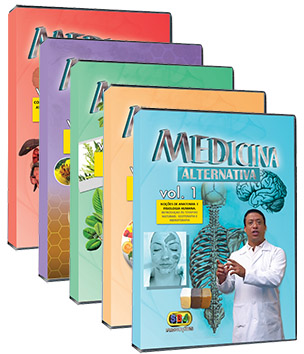 Cole��o Medicina Alternativa (5 volumes) 
